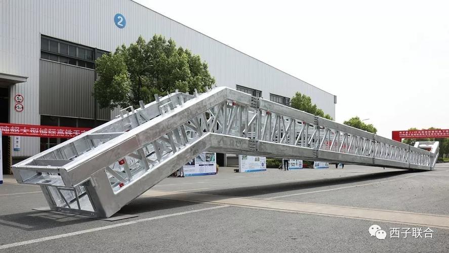 西子重工15萬臺自動扶梯桁架下線60噸超大型無支撐桁架撐起世界之最